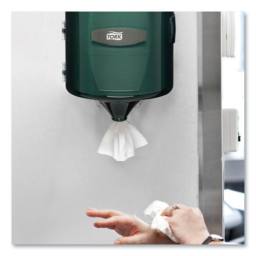 Image of Tork® Centerfeed Hand Towel, 2-Ply, 7.6 X 11.75, White, 530/roll, 6 Roll/carton