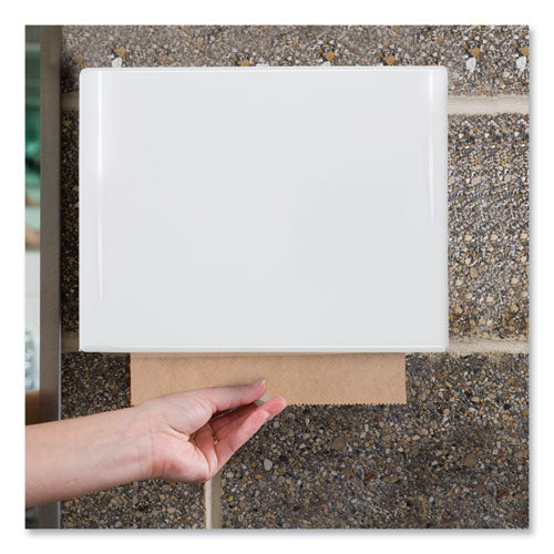 Image of Tork® Singlefold Hand Towel Dispenser, 11.75 X 5.75 X 9.25, White