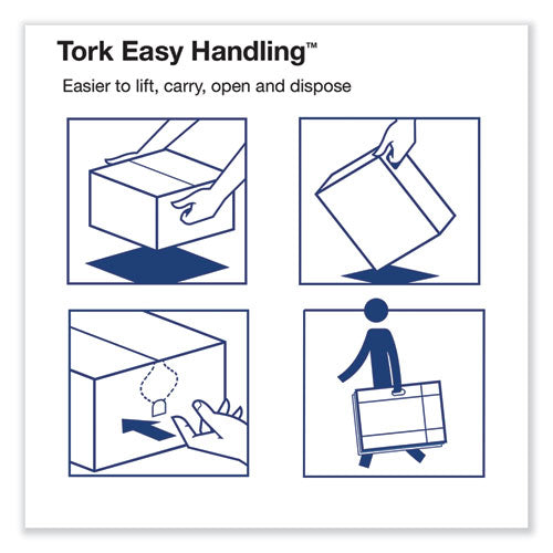 Image of Tork® Advanced Bath Tissue, Septic Safe, 2-Ply, White, 500 Sheets/Roll, 48 Rolls/Carton