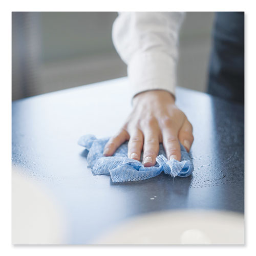 Image of Tork® Foodservice Cloth, 13 x 21, Blue, 240/Carton