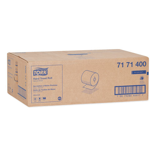 Image of Tork® Universal Hand Towel Roll, Notched, 1-Ply, 7.5 X 10, Natural White, 960/roll, 6/carton