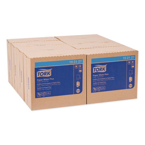 Image of Tork® Multipurpose Paper Wiper, 9.25 X 16.25, White, 100/box, 8 Boxes/carton