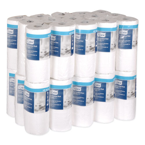 Image of Tork® Handi-Size Perforated Kitchen Roll Towel, 2-Ply, 11 X 6.75, White, 120/roll, 30/carton