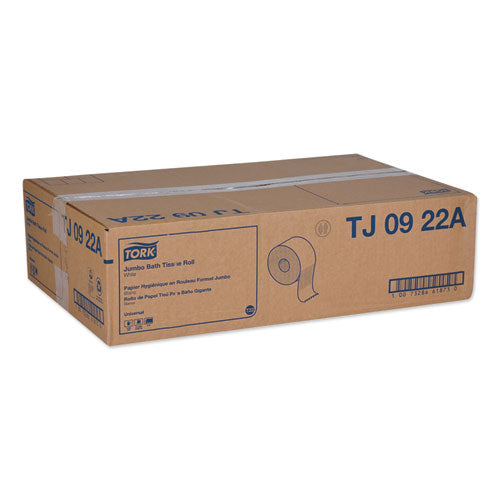 Image of Tork® Universal Jumbo Bath Tissue, Septic Safe, 2-Ply, White, 3.48" X 1,000 Ft, 12/carton