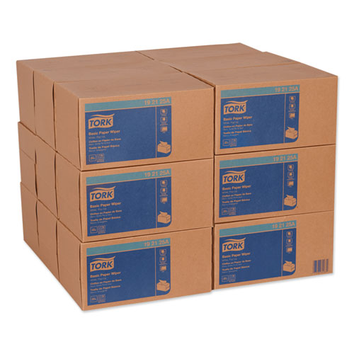 Image of Tork® Multipurpose Paper Wiper, 2-Ply, 9 x 10.25, White, 110/Box, 18 Boxes/Carton