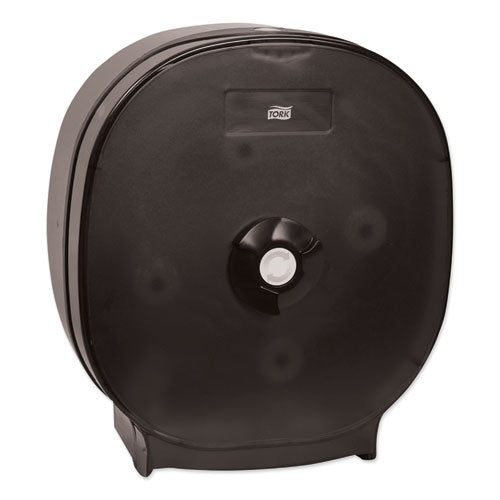Image of Tork® 4-Roll Tissue Dispenser, 15 x 6 x 13.7, Translucent Black