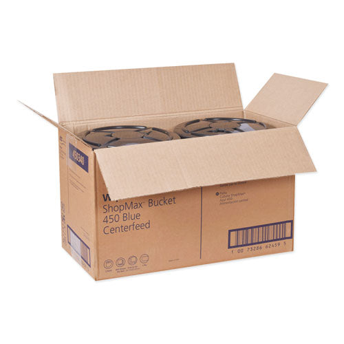 Image of Tork® Advanced Shopmax Wiper 450, 8.5 X 10, Blue, 200/bucket, 2 Buckets/carton