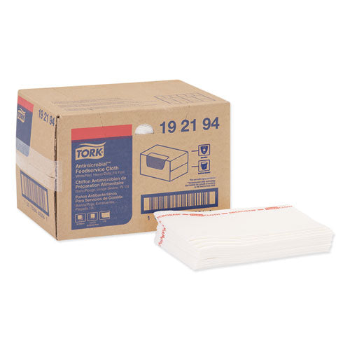 Image of Tork® Foodservice Cloth, 13 x 21, White, 50/Carton