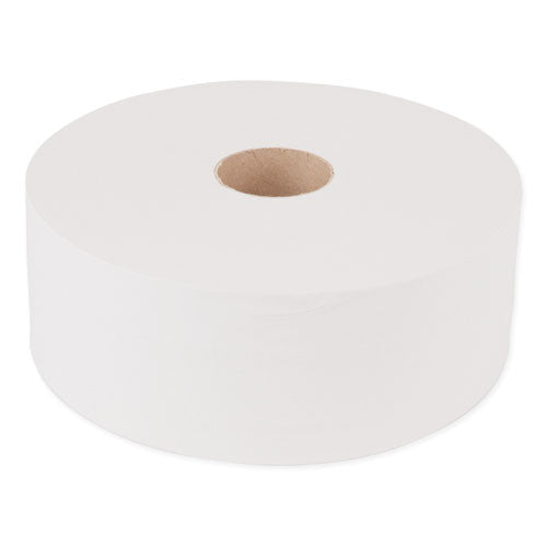Image of Tork® Advanced Jumbo Roll Bath Tissue, Septic Safe, 1-Ply, White, 3.48" x 2,247 ft, 6 Rolls/Carton