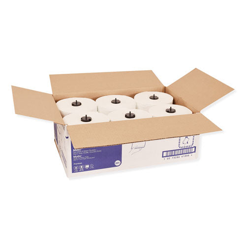Image of Tork® Premium Extra Soft Matic Hand Towel Roll, 2-Ply, 7.7" x 300 ft, White, 6/Carton