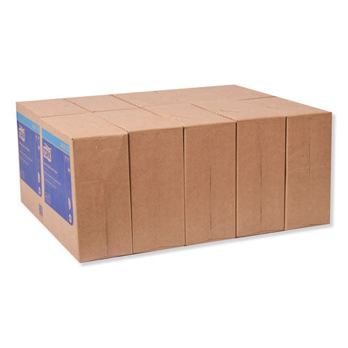 Image of Tork® Heavy-Duty Paper Wiper, 1-Ply, 9.25 x 16.25, Unscented, White, 90 Wipes/Box, 10 Boxes/Carton