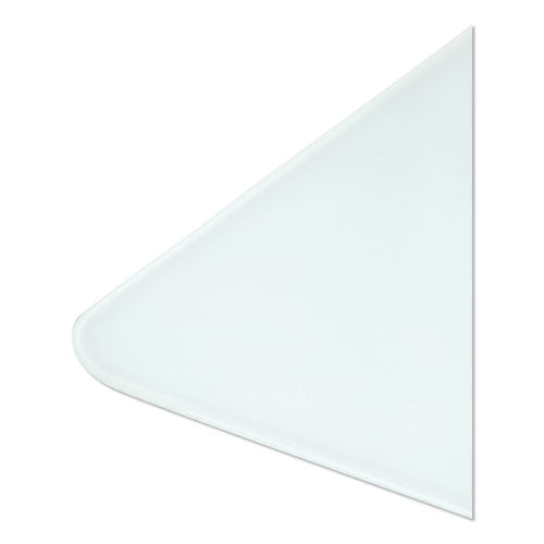 Image of U Brands Cubicle Glass Dry Erase Board, 20" x 16", White Surface