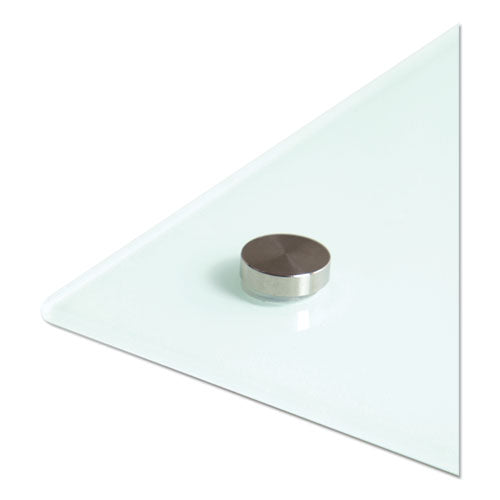 Image of U Brands Magnetic Glass Dry Erase Board Value Pack, 72" x 48" (Actual Size: 70" x 47"), Frosted White Surface