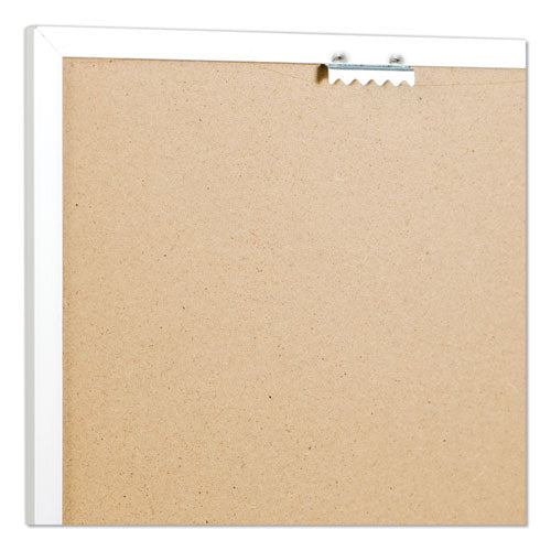 Image of U Brands Magnetic Dry Erase Board, 20" x 16", White Surface, Satin Aluminum Frame