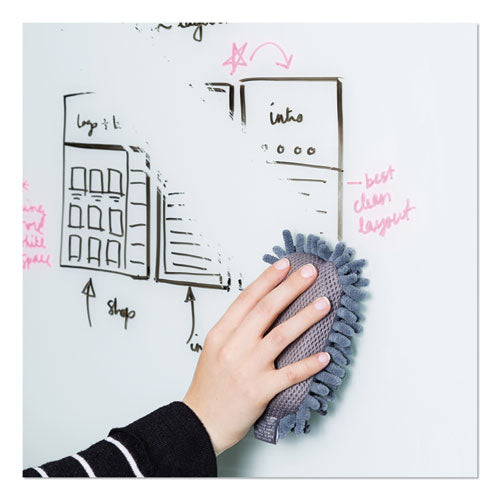 Image of U Brands Small Microfiber Shag Dry Erase Board Eraser, 2.5" X 5" X 1"