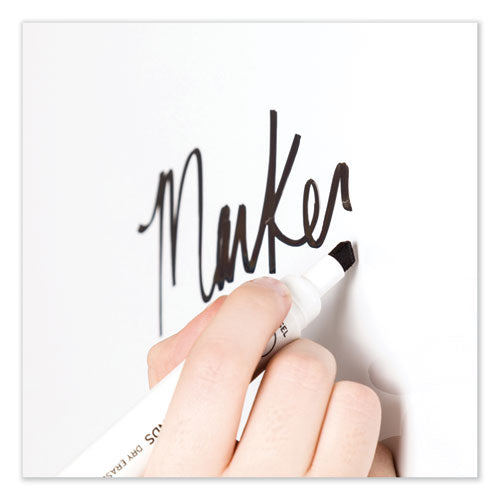 Image of U Brands PINIT Magnetic Dry Erase Board, 48" x 36" (Actual Size: 47" x 35"), White Surface, Satin Aluminum Frame