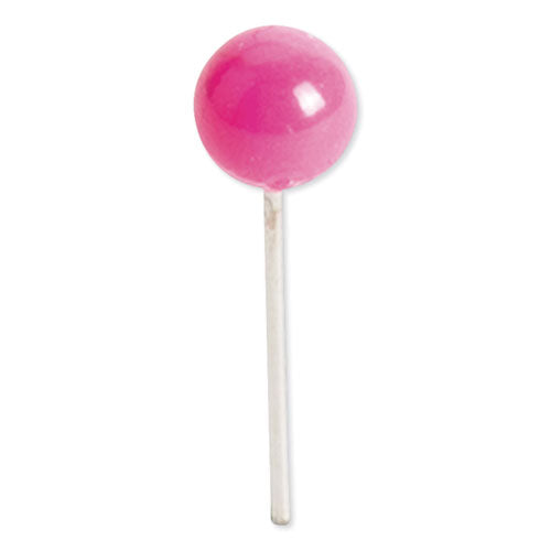 Image of U Brands Map Push Pins, Plastic, Assorted, 0.5", 300/Pack