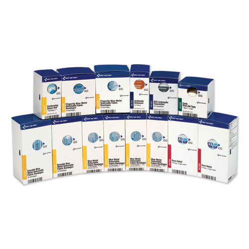Image of First Aid Only Smartcompliance Restaurant First Aid Cabinet Refill, 214 Pieces