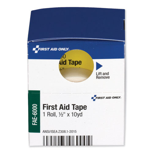 Image of First Aid Only First Aid Tape, Paper, 0.5" x 10 yds, White