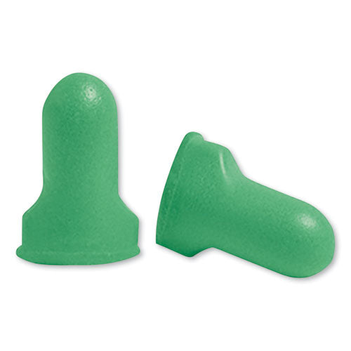 Image of Howard Leight® by Honeywell MAXIMUM Lite Single-Use Earplugs, Leight Source 500 Refill, Cordless, 30NRR, Green, 500 Pairs