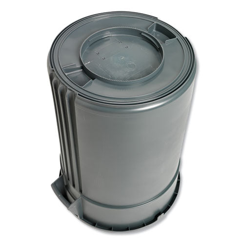 Image of Impact® Gator Plus Container, 44 gal, Plastic, Gray