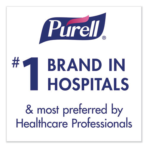 Image of PURELL® Advanced Hand Sanitizer Refreshing Gel, 1 oz Flip-Cap Bottle with Display Bowl, Clean Scent, 36/Bowl