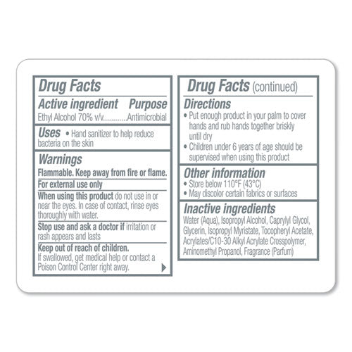 Image of PURELL® Advanced Hand Sanitizer Refreshing Gel, 1 oz Flip-Cap Bottle with Display Bowl, Clean Scent, 36/Bowl