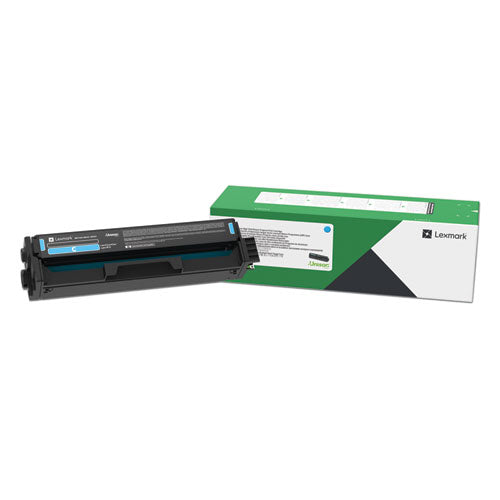 Image of Lexmark 20n1hc0 Return Program High-Yield Toner, 4,500 Page-Yield, Cyan