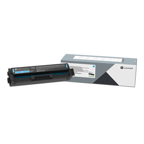 Image of Lexmark 20n10c0 Return Program Toner, 1,500 Page-Yield, Cyan