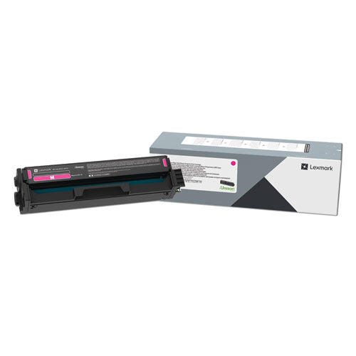 Image of Lexmark 20n10m0 Return Program Toner, 1,500 Page-Yield, Magenta