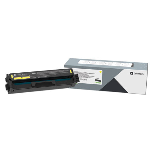 Image of Lexmark 20n10y0 Return Program Toner, 1,500 Page-Yield, Yellow