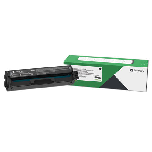 Image of Lexmark C3210k0 Return Program Toner, 1,500 Page-Yield, Black