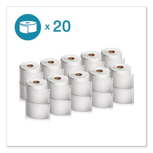 Image of DYMO® LW Extra-Large Shipping Labels, 4" x 6", White, 220 Labels/Roll, 20 Rolls/Box