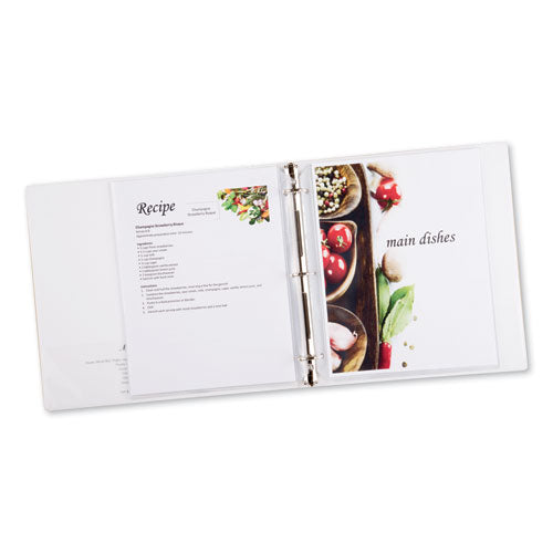 Image of Avery® Top-Load Poly Sheet Protectors, Heavy, Letter, Diamond Clear, 200/box
