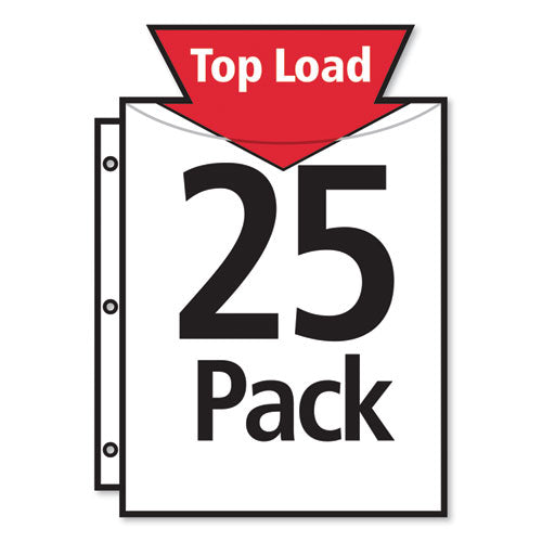 Image of Avery® Top-Load Polypropylene Sheet Protector, Heavy, Legal, Diamond Clear, 25/pack