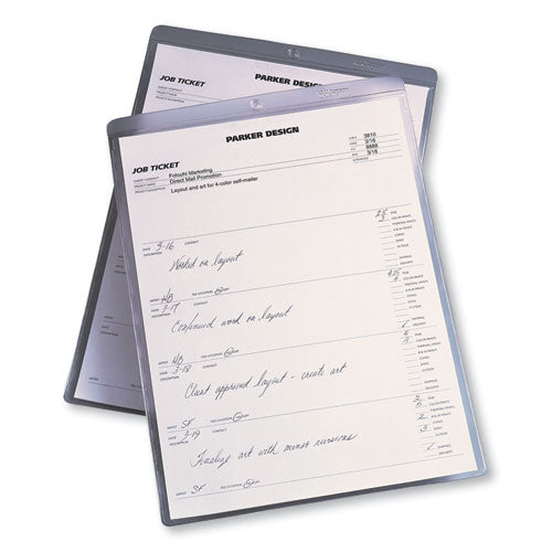 Image of Avery® Job Ticket Holders, Heavy Gauge Vinyl, 9 X 12, Clear, 10/pack