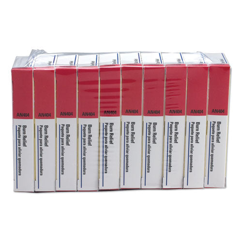 Image of First Aid Only Burn Treatment Pack Refills For Ansi-Compliant First Aid Kits/cabinets, 60/pack
