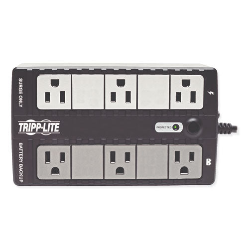Image of Tripp Lite by Eaton Internet Office Ultra-Compact Desktop Standby UPS, 6 Outlets, 350 VA, 380 J