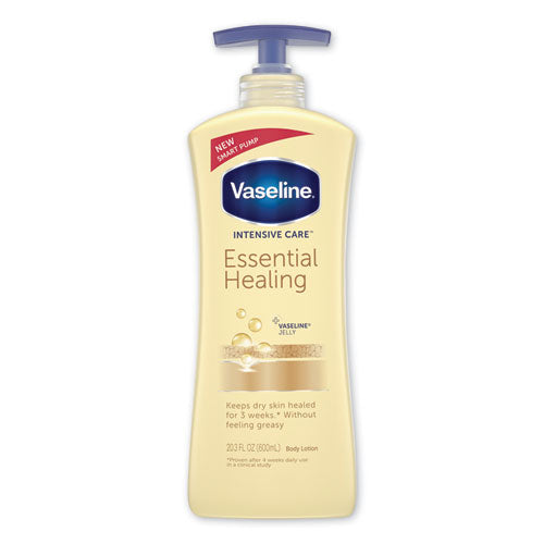 Image of Vaseline® Intensive Care Essential Healing Body Lotion, 20.3 Oz, Pump Bottle