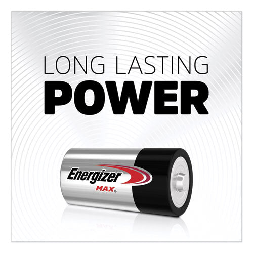 Image of Energizer® Max Alkaline C Batteries, 1.5 V, 8/pack