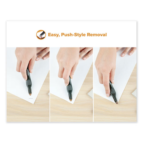 Image of Bostitch® Professional Magnetic Push-Style Staple Remover, Black