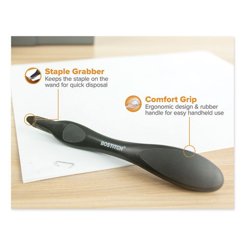 Image of Bostitch® Professional Magnetic Push-Style Staple Remover, Black