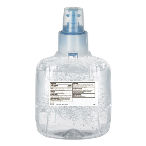 Image of PURELL® Advanced Hand Sanitizer Green Certified Gel Refill, For LTX-12 Dispensers, 1,200 mL, Fragrance-Free, 2/Carton