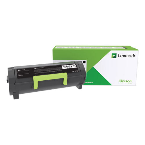Image of Lexmark 56f1h0e High-Yield Toner, 15,000 Page-Yield, Black
