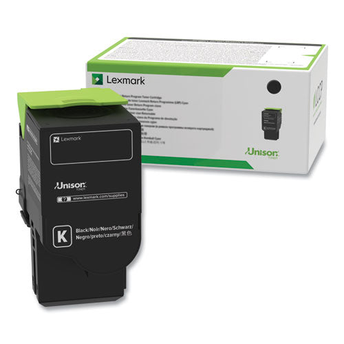 Image of Lexmark 78c1xke Extra High-Yield Toner, 8,500 Page-Yield, Black
