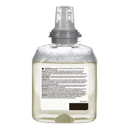 Image of GOJO® Tfx Green Certified Foam Hand Cleaner Refill, Unscented, 1,200 Ml, 2/carton