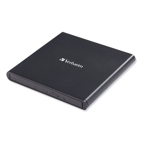 Image of Verbatim® External Slimline Cd/dvd Writer, 8x Dvd Write Speed/24x Cd Write Speed