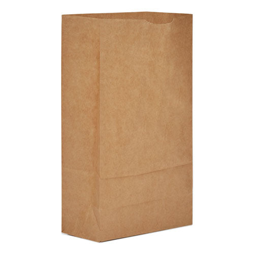 Image of Ross & Wallace Paper Products Grocery Paper Bags, #6 Size, 5.88" x 3.63" x 11", Natural, 2,000/Bundle