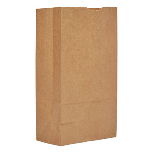 Image of Ross & Wallace Paper Products Grocery Paper Bags, #12 Size, Extra-Heavy-Duty, 7" x 4.38" x 13.75", Natural, 500/Bundle