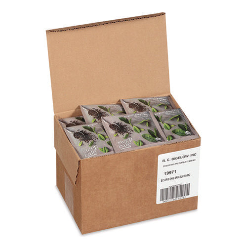 Image of Bigelow® steep Cafe Organic Black Tea, English Breakfast, 50 Bags/Carton